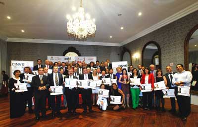 Tecnovino Premios Cinve entrega premiados