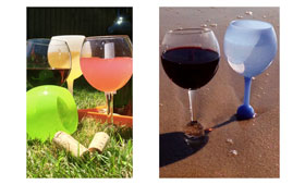 Tecnovino tomar vino exteriores The Beach Glass