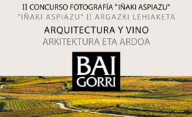 Tecnovino concurso fotografia arquitectura y vino Bodegas Baigorri