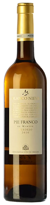 Tecnovino vinos de la España vaciada Vinissimus Blanco Nieva Pie Franco