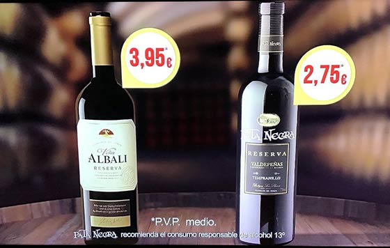 Comprar Pata negra vino valdepeñas res en Supermercados MAS Online