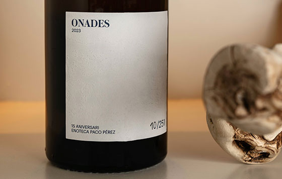 Tecnovino- vino Onades 2023 Enoteca Paco Pérez y bodega Oller del Mas