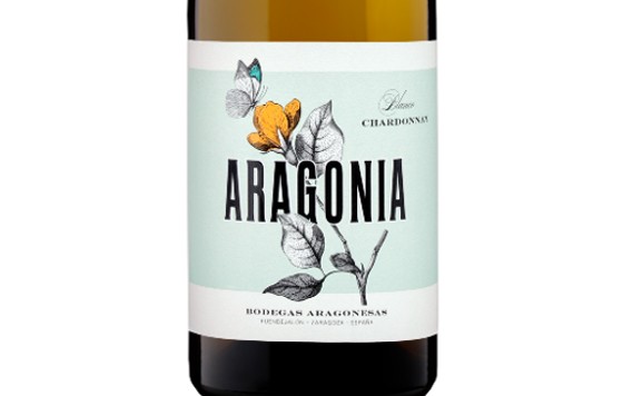 Tecnovino Aragonia chardonnay bodegas aragonesas etiqueta