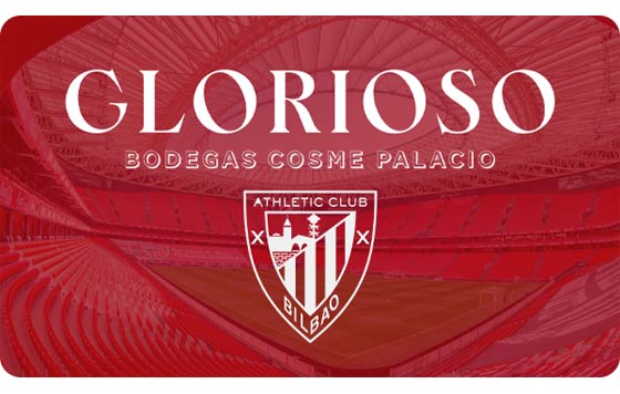 Tecnovino - Glorioso de Bodegas Cosme Palacio vino oficial Athletic Club