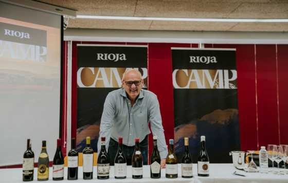 Tecnovino- prescriptor y Master of Wine Pedro Ballesteros, La sesión "Grandes Excelencias de Rioja" Rioja Camp