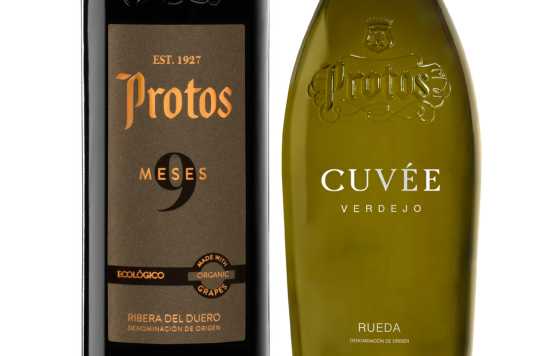 Tecnovino- vinos Protos 9 meses 2022 y Protos Verdejo Cuvée 2023