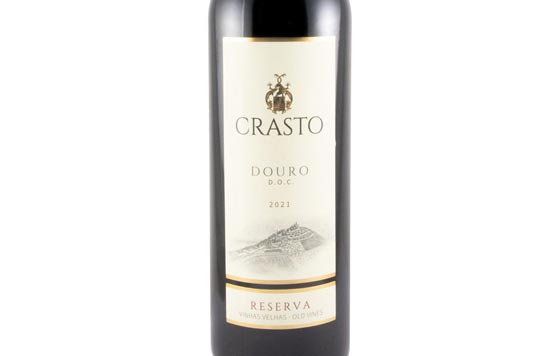 Tecnovino Crasto Reserva Vinhas Velhas Tinto Reserva 2021 Quinta do Crasto etiqueta