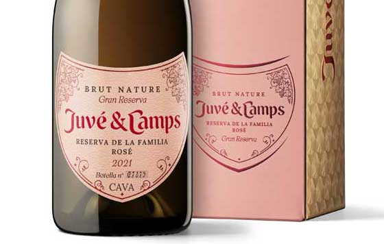 Tecnovino Juvé & Camps Reserva de la Familia Rosé etiqueta