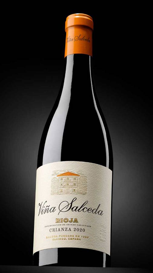 Tecnovino- Viña Salceda Crianza 2020, vino tinto D.O.Ca Rioja, botella