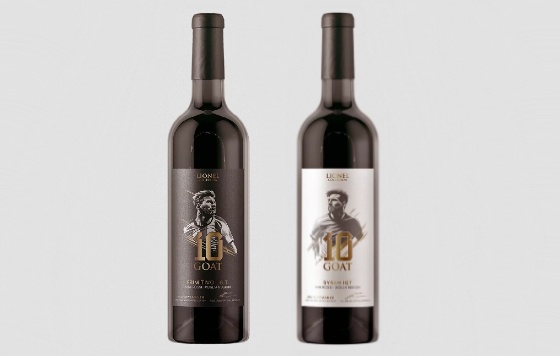 Tecnovino Lionel GOAT 10 Puglia Primitivo IGT Lionel GOAT 10 Sicilia Syrah IGT Bodegas Manzanos Messi