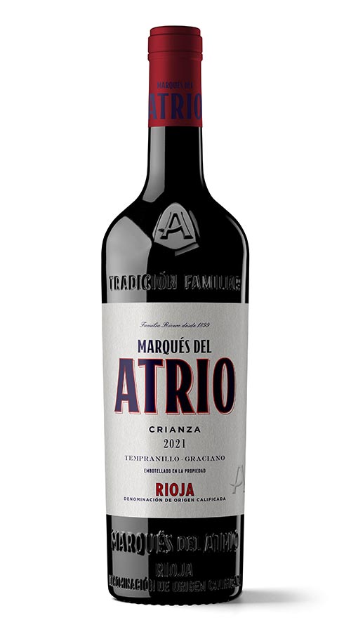 Tecnovino- Marqués del Atrio rebranding, nueva etiqueta, vino Rioja