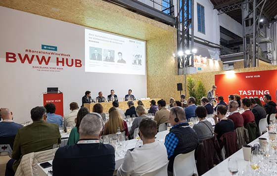 Tecnovino- feria Barcelona Wine Week 2025 Tasting Area 2024